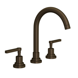 House of Rohl A2208LMTCB-2 Lombardia C-Spout Widespread Bathroom Faucet