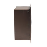 ALFI Brand ABTPP77-BC PVD Brushed Copper Stainless Steel Recessed Toilet Paper Holder with Cover