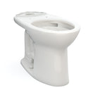 TOTO Drake Elongated Universal Height Tornado Flush Toilet Bowl with CeFiONtect, Colonial White - C776CEFG#11