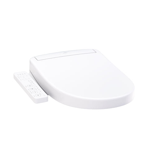 TOTO Washlet S2 Electronic Bidet Toilet Seat with Instantaneous Water Heating, Premist and eWater+ Wand Cleaning, Round, Cotton White - SW3345#01