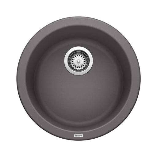 Blanco 518911 Rondo SILGRANIT 18" Dual Mount Bar Sink - Cinder