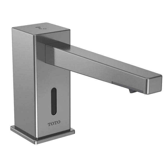 TOTO Square S touchless auto foam soap dispenser controller, 3-spout in Polished Chrome finish features 3L reservoir and 20L subtank.