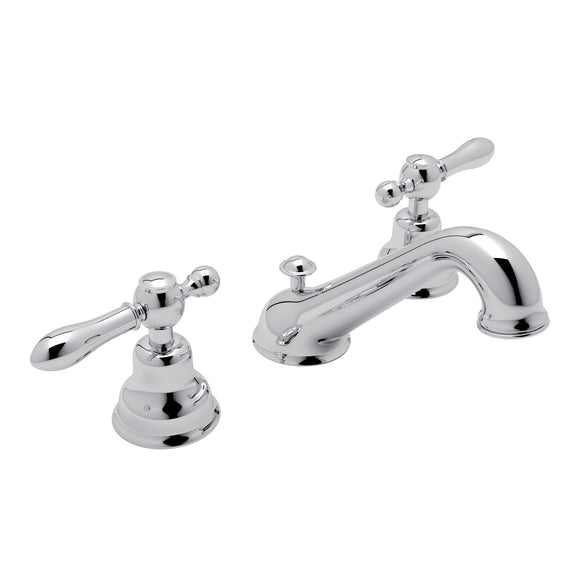 House of Rohl AC102LM-APC-2 Arcana C-Spout Widespread Bathroom Faucet