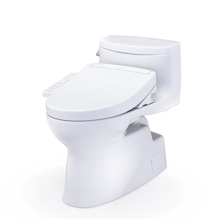 TOTO MW6443346CEFG#01 Carolina II One-Piece Elongated Universal Height Toilet with Washlet+ S2 Bidet Seat