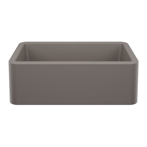 Blanco 443113 Ikon SILGRANIT 30" Single Bowl Apron-Front Farmhouse Sink - Volcano Gray