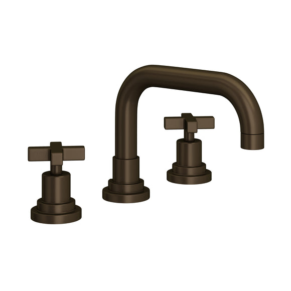 House of Rohl A2218XMTCB-2 Lombardia U-Spout Widespread Bathroom Faucet