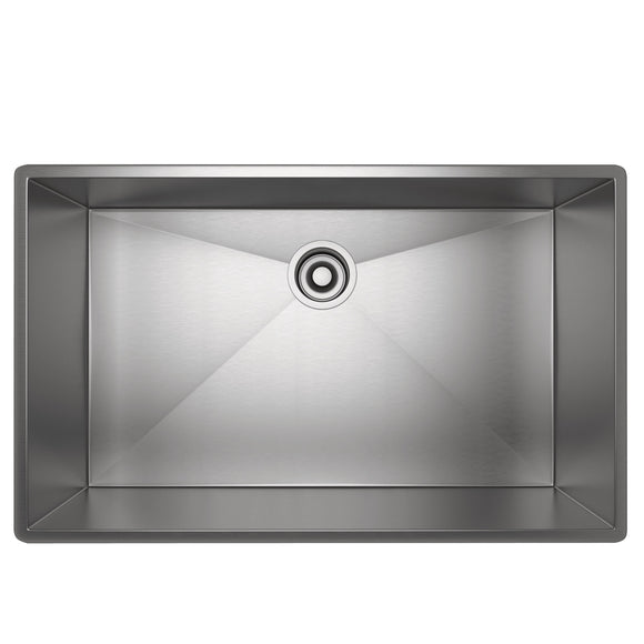 House of Rohl RSS3018SB Forze Single Bowl Stainless Steel Kitchen Sink