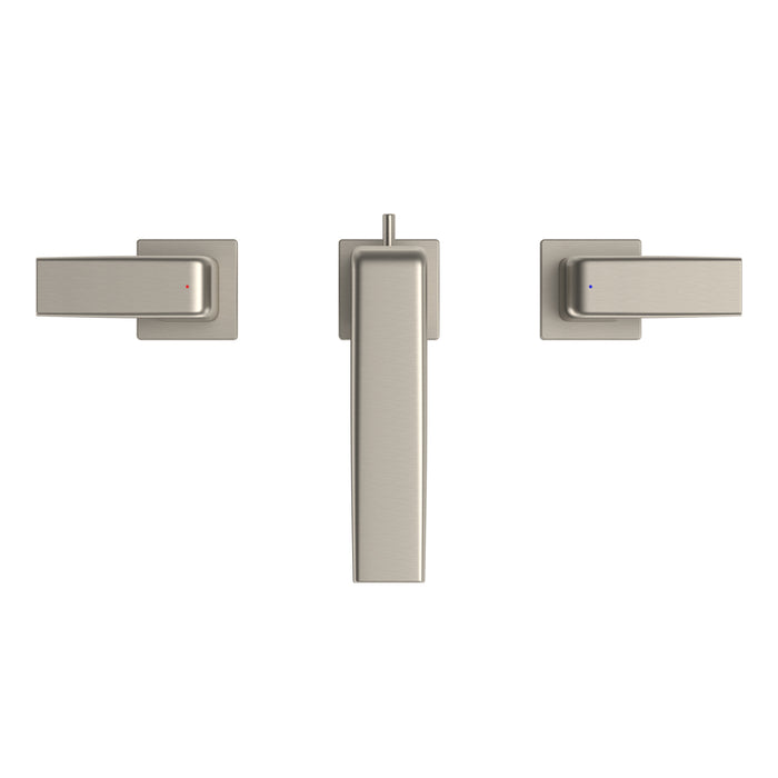 TOTO TLG10201U#BN GB Series Two Handle Widespread Bathroom Sink Faucet with Drain Assembly, Brushed Nickel