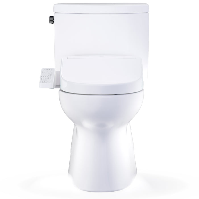 TOTO MW4743346CEFG#01 Vespin II Elongated Universal Height Toilet with Washlet+ S2 Bidet Seat