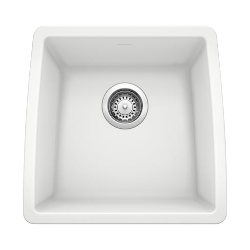 Blanco 440081 Performa SILGRANIT 17" Undermount Bar Sink - White