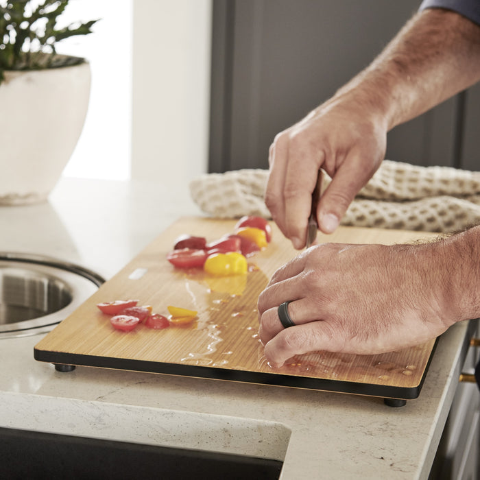 Blanco 231609 Quatrus Ash Compound Cutting Board