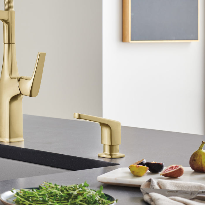 Blanco 442988 Rivana Soap Dispenser - Satin Gold