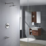 ANZZI SH-AZ032BN Meno Series Single-Handle 1-Spray Tub and Shower Faucet in Brushed Nickel