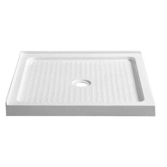 Valley Series 38 in. x 38 in. Shower Base in White