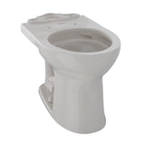 TOTO C453CUFG#12 Drake II Universal Height Round Toilet Bowl with CEFIONTECT, Sedona Beige