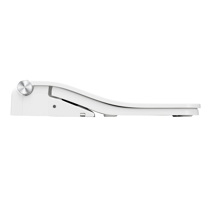 TOTO SW4549AT60N#01 SW WASHLET+ Ready Square Bidet Toilet Seat with Auto Flush Cotton White