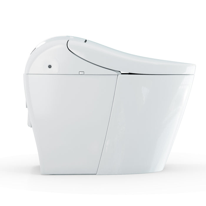 TOTO MS7631CEMFG#01 Washlet G5A 1.2 or Smart Universal Height Toilet with Integrated Bidet Seat, Cotton White