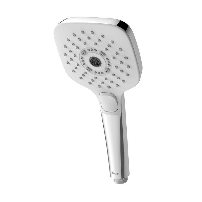 TOTO TBW02015U4#CP G Series 1.75 GPM Multifunction 4" Square Handshower in Polished Chrome