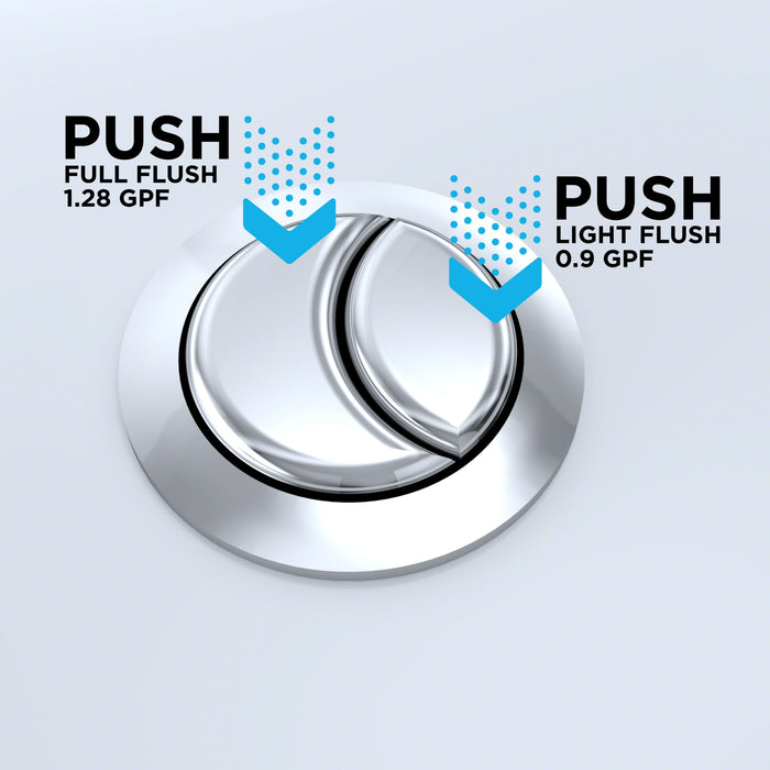 TOTO MW6464736CEMFGN#01 WASHLET+ Aquia IV One-Piece Dual Flush Toilet with S7A Bidet Seat