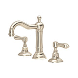 House of Rohl A1409LMSTN-2 Acqui Column Spout Widespread Bathroom Faucet