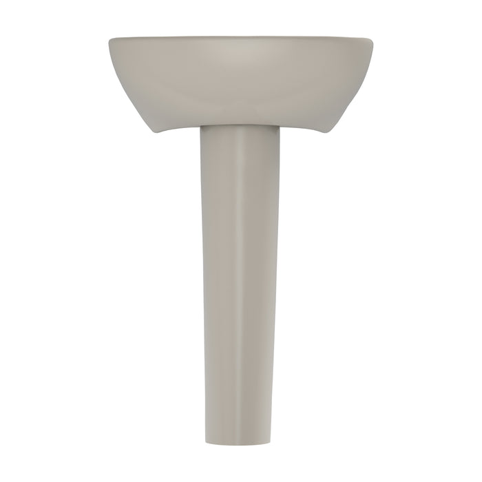 TOTO LPT241.8G#03 Supreme Oval Basin Pedestal Bathroom Sink for 8 Inch Center Faucets, Bone