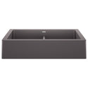 Blanco 526548 Vintera SILGRANIT 33" Double Bowl Apron-Front Farmhouse Sink - Cinder