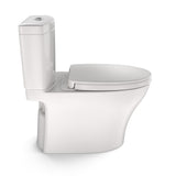 TOTO MS446124CEMGN#11 Aquia IV WASHLET+ Two-Piece Elongated Dual Flush Toilet in Colonial White