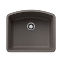 Blanco 443098 Diamond SILGRANIT 24" Single Bowl Undermount Kitchen Sink - Volcano Gray