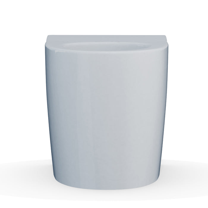 TOTO CT8551CUMFG#01 NEOREST Dual Flush Toilet Bowl for MS8341CUMFG#01, Cotton White