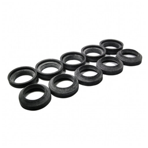 Tank-to-bowl gasket set (10 pack) for G-Max, E-Max, and Double Cyclone toilets.