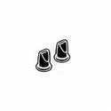 The TOTO THU3003 is a replacement EPDM rubber duckbill check valve for the TOTO Lloyd urinal flush valve system, preventing backflow within the assembly.