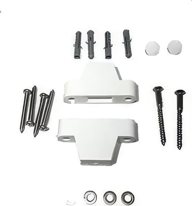 The TOTO THU395 is a genuine set of mounting block hardware for TOTO toilet installation, providing stable and secure mounting support.