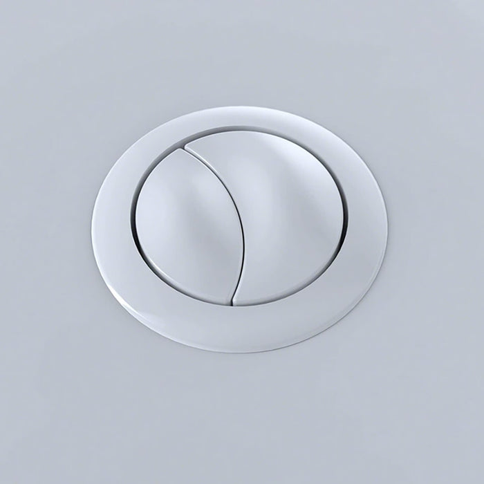 TOTO THU735#01-A Push Button Assembly for Aquia IV Two-Piece Toilets, Cotton White