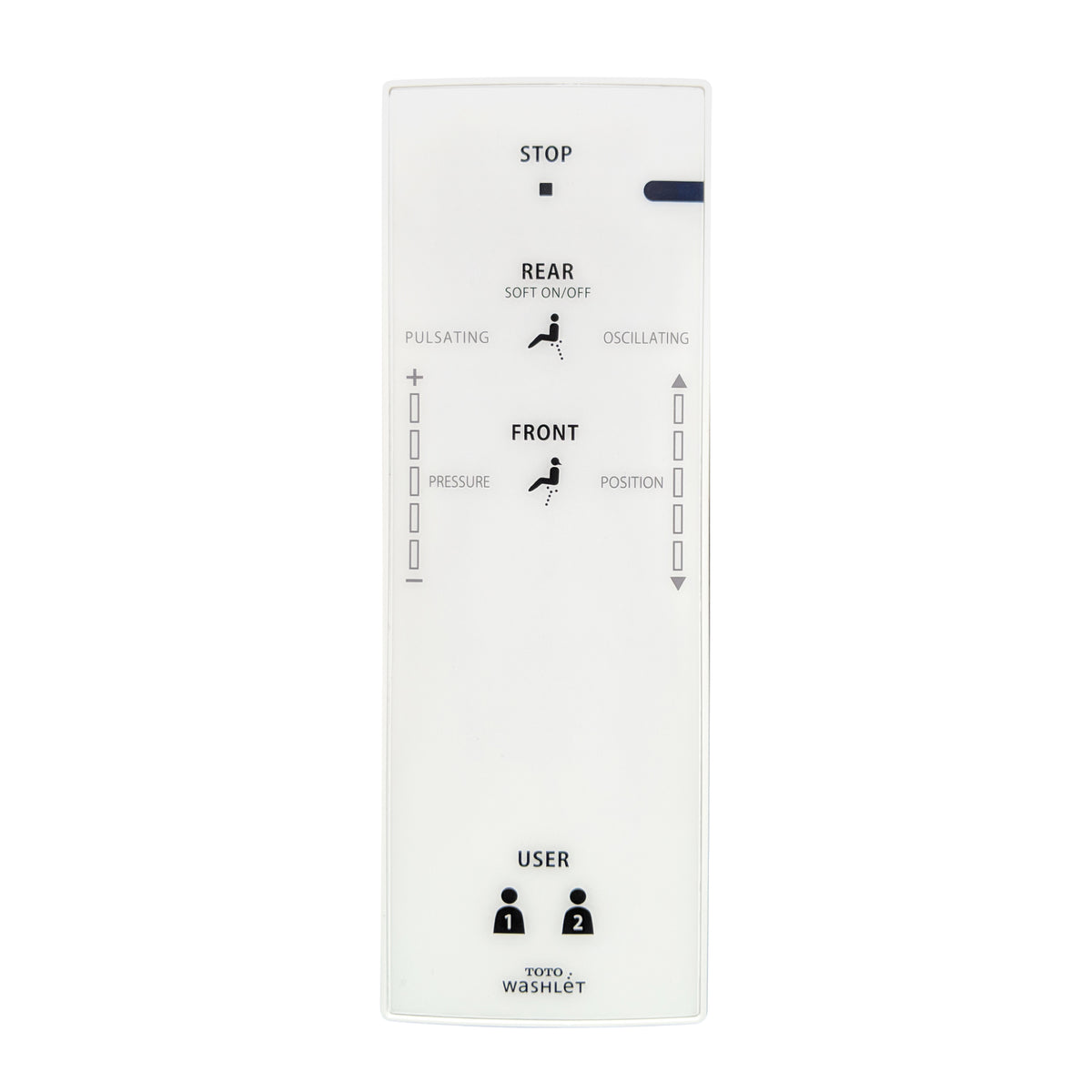 TOTO THU9852 WASHLET Remote Control with Mounting Bracket — Bath4All