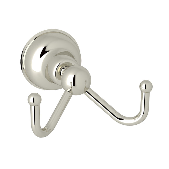 House of Rohl CIS7DPN Arcana Wall Mount Double Robe Hook