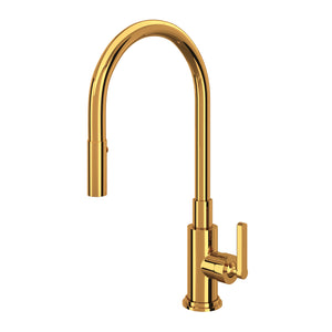 House of Rohl A3430LMIB-2 Lombardia Pulldown Kitchen Faucet