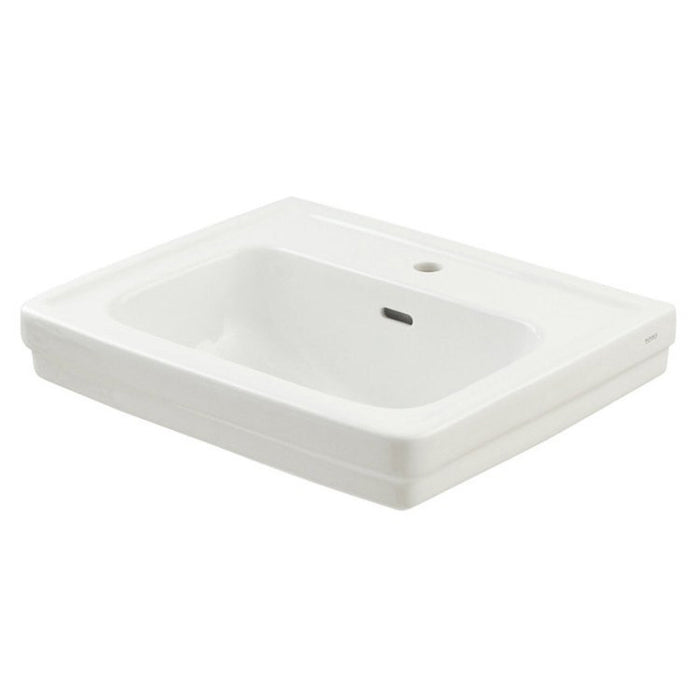 TOTO LT532#01 Promenade 24" x 19" Lavatory with Single Hole, Cotton White