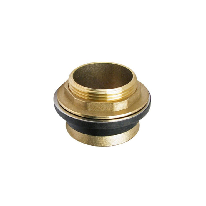 The TOTO THU073R-A is a replacement 1-1/2" brass spud for TOTO commercial flush valve installations, providing the water inlet connection between flush valve and toilet bowl.