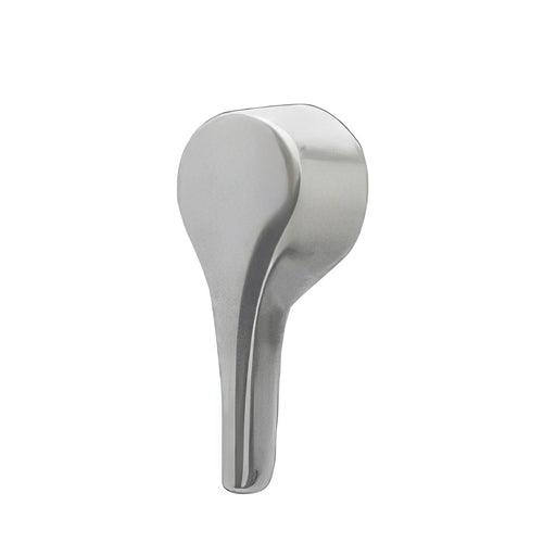 Trip lever, pull-arm type, brushed nickel, for Nexus toilet.
