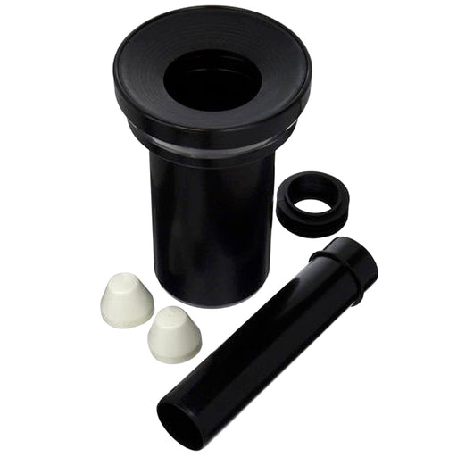 Toilet connection assembly / connection parts for WT151M and WT152M in-wall tank systems, cotton white.