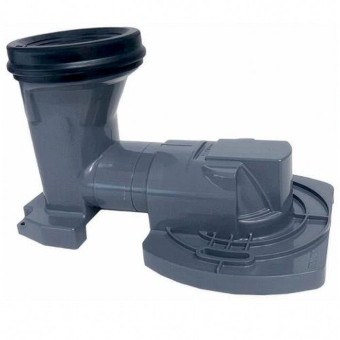 The TOTO TSU08W.12 is a genuine 12" UniFit rough-in unit specifically for TOTO Aquia IV toilet models, providing the standard 12" rough-in installation connection.