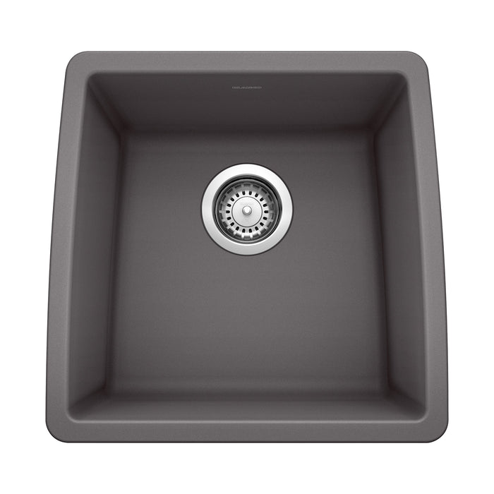 Blanco 441475 Performa SILGRANIT 17" Undermount Bar Sink - Cinder