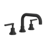 House of Rohl A2218LMMB-2 Lombardia U-Spout Widespread Bathroom Faucet