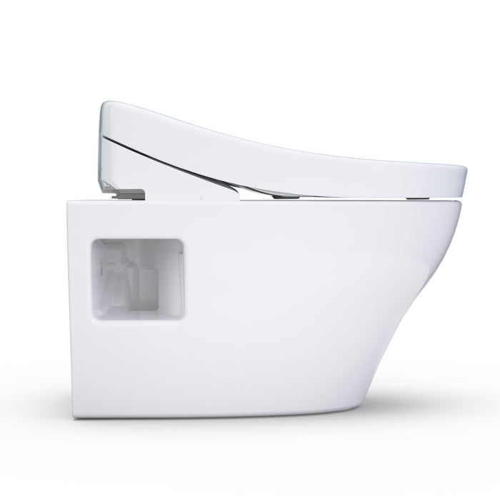 TOTO CWT4283446CMFG#MS Washlet+ EP Wall-Hung Toilet and Washlet S5 Bidet Seat with DuoFit In-Wall Tank