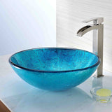 ANZZI LS-AZ047 Accent Series Deco-Glass Vessel Sink in Blue Ice