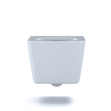 TOTO CT449CFG#01 SP Wall-Hung Square-Shaped Dual Flush Toilet with CEFIONTECT