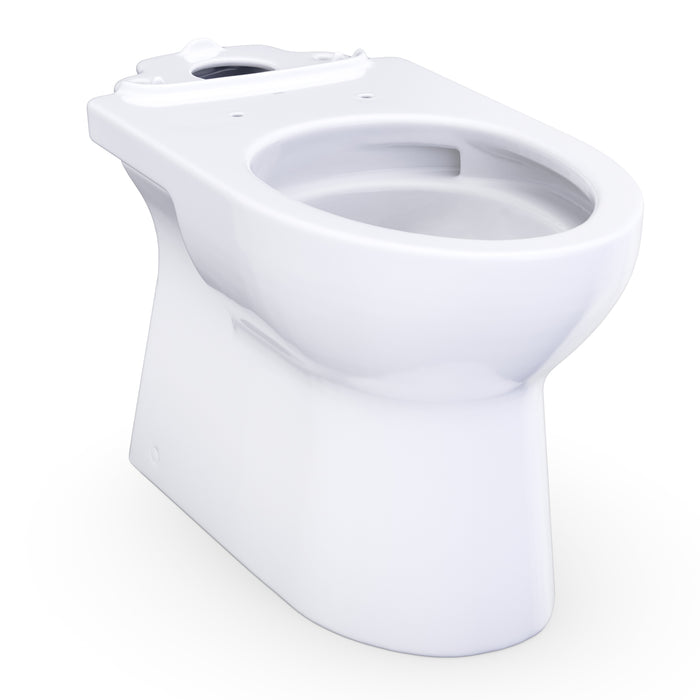 TOTO Glaston Elongated Skirted Toilet Bowl with CEFIONTECT, Cotton White - CT472CUFG#01