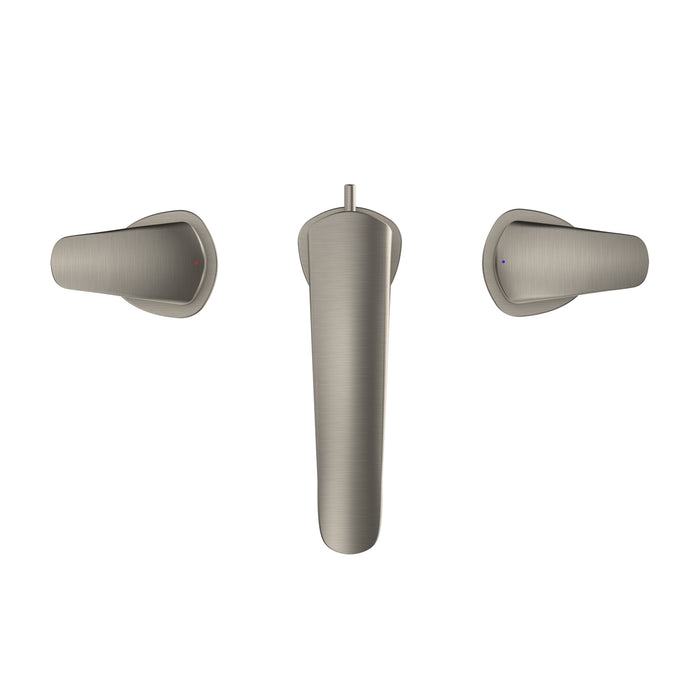 TOTO TLG09201U#BN GM 1.2 GPM Two Handle Widespread Bathroom Sink Faucet, Brushed Nickel