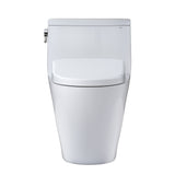 TOTO MW6424736CEFGA#01 WASHLET+ Nexus One-Piece Toilet with Auto Flush S7A Bidet Seat, Cotton White