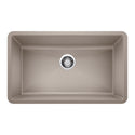 Blanco 441297 Precis SILGRANIT 32" Super Single Undermount Kitchen Sink - Truffle